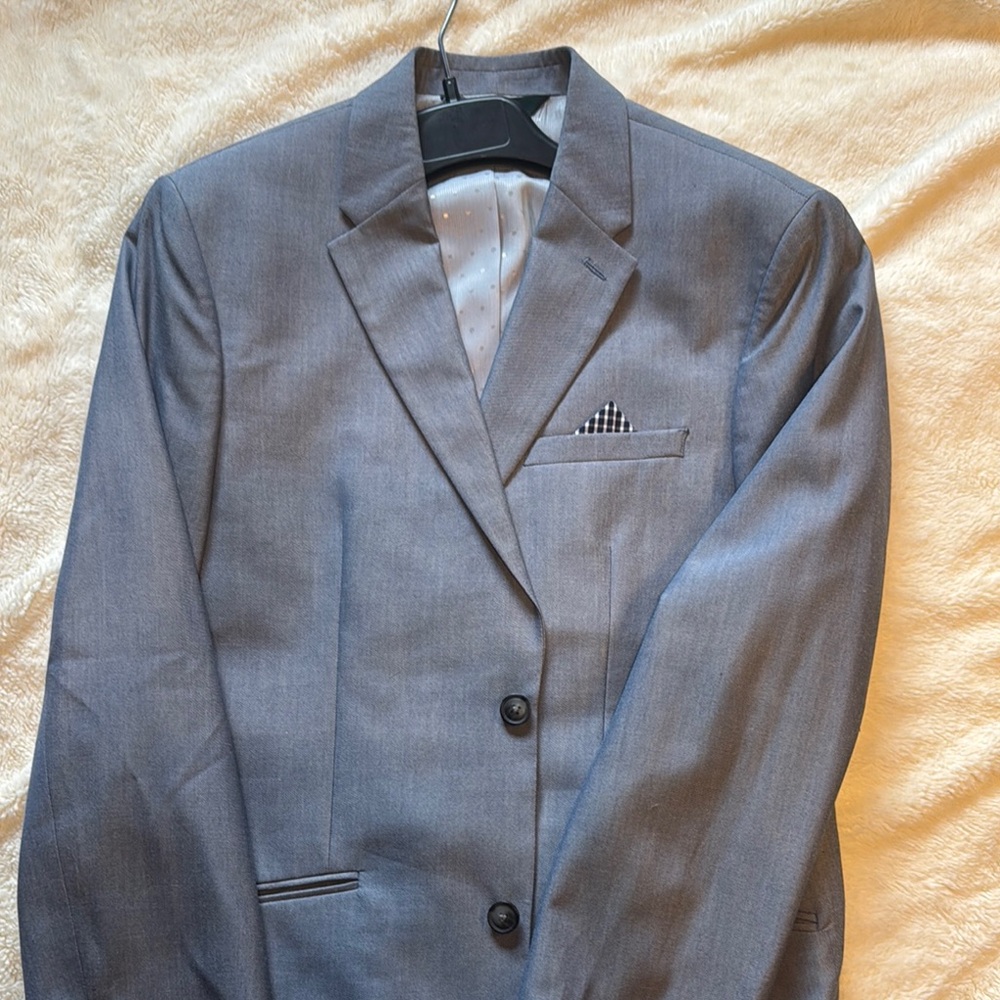 Perry Ellis Light Blue Sport Coat Classic Tailored Blazer